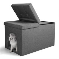 Cat Litter Box Enclosure  Hidden Litter Box