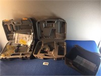 3 Tool Cases w/limited Contents