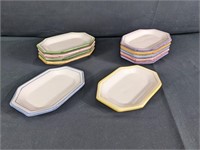 Atelier Du Sage Hand-Painted Small Plates Set