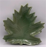 Redwing Pottery Maple Leaf Platter