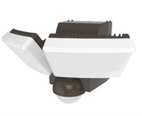 Bronze Twin Motion Sensor LED Flood Lights