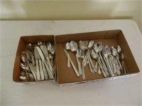 2 Trays of flatware