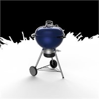 Master-Touch 22 in. Charcoal Grill in Deep Ocean