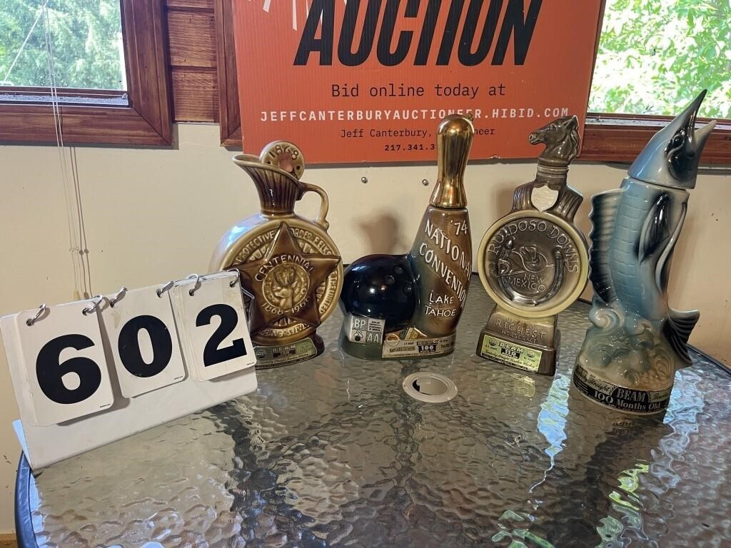 Beam Decanter Lot