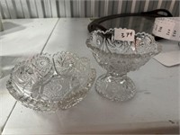 VINTAGE CLEAR GLASS