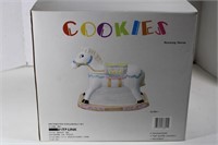 Vintage Hand Painted Rocking Horse Cookie Jar