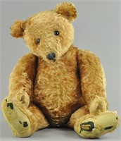 LARGE EARLY APRICOT STEIFF TEDDY BEAR