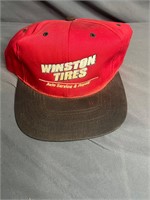 Vintage Winston Tires Auto Hat