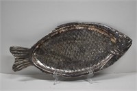 Vtg Reed & Barton Silverplate 22" Fish Platter