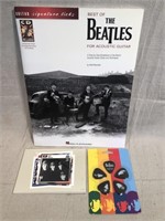 The Beatles sheet music & guitar picks