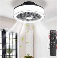 Modern Ceiling Fan with Lights, Remote Control