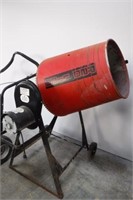 Red Lion Electric Concrete Mixer w/ 1/3 H.P. Motor