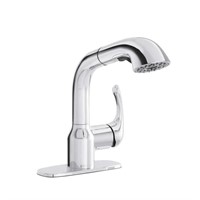 Dunning Pull-Out Laundry Faucet in Chrome