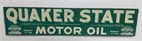 42in Modern Quaker State Motor Oil Wooden Sign