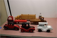 Variety of Wooden Toys