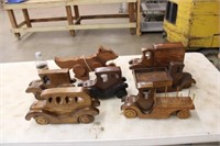 Variety of Wooden Toys