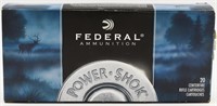 20 Rounds Federal Power-Shok .375 H&H Mag Ammo