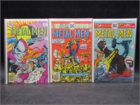 3 Issues of Metal Men Comic Book