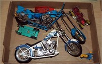 2 Orange County Chopper Die Cast Motorcycles & Pcs