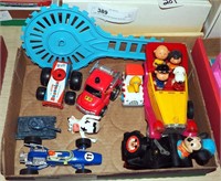 Vintage Assorted Plastic Toy Vehicle Collectibles