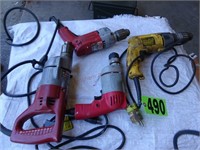 Assorted Power Drills