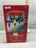 OUTDOOR STAKE LIGHTS WITH MULTI COLOR BULBS