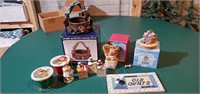 Lot of Decorative Home Decor Sewing Themed &