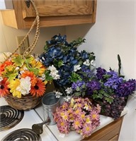 Floral arrangements & watering can