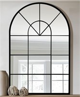 AULESET ARCHED BLACK MIRROR(42X28IN)