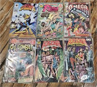 Lot of 6 Comic Books - Kazar Omega Rima