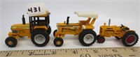 3 tractors, American 80, MM G750, MM