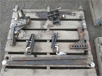 (2) Receiver Hitches & Sway Bar