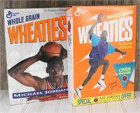 Pair of Michael Jordan Wheaties Boxes