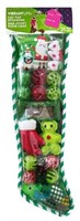 21 Piece Cat Toy Stocking Catnip