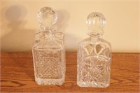 2 Crystal Decanters