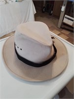 Men's gentleman's canvas hat