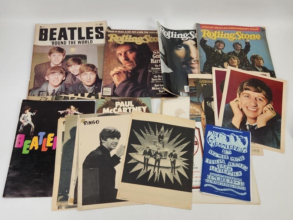 ASSORTED THE BEATLES EPHEMERA LOT