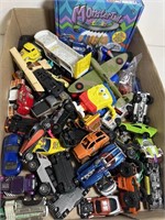 Large tray of vintage hot wheels match box cars
