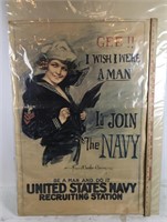 WWI U.S. Navy Recruiting Poster - H.C. Christy
