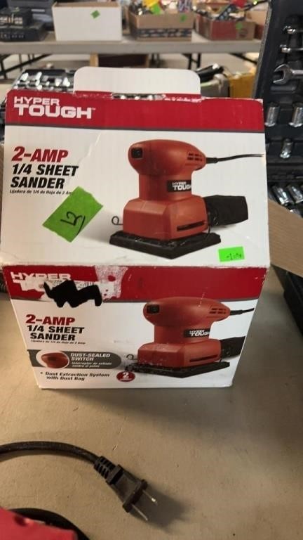 2 AMP 1/4 SHEET SANDER