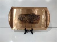 Pittsburgh Bronze Tray by Natalie
