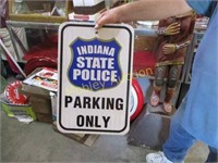INDIANA STATE POLICE SIGN