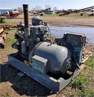 Delco Generator Model YI-587 3 PH, with a pallet
