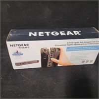 New Netgear ProSafe 8 port Web Managed Click Switc