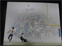 Justin Tucker Signed 16x20 Photo JSA COA