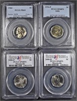 COLLECTORS LOT GRADED NICKELS