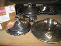 Lot of Silverplate Items
