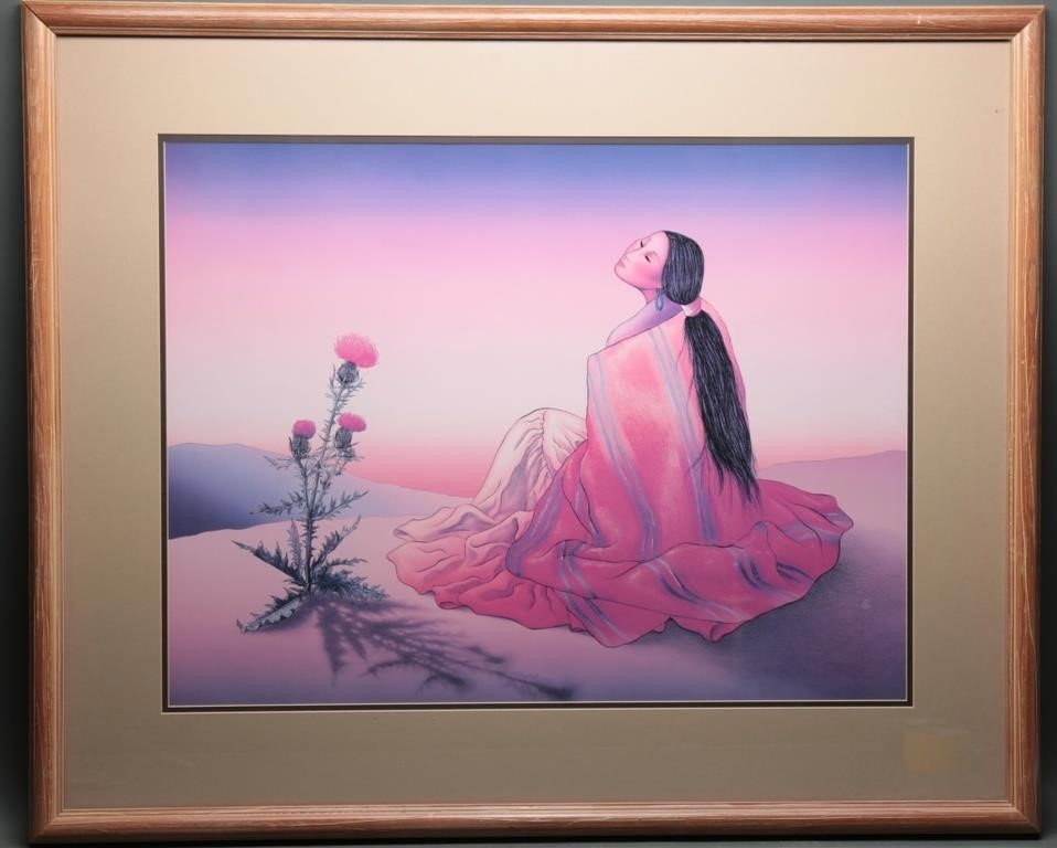 R.C. Gorman "The Radiance of My People" Lithograph