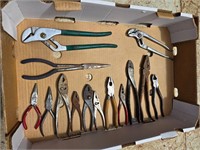 Channel locks and pliers including Craftsman