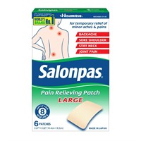 Salonpas Pain Relieving Patch 6pk Large A95